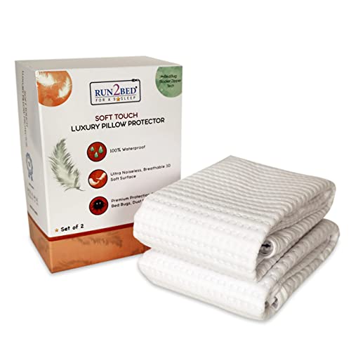 RUN2BED Set mit 2 Kissenbezügen in Standardgröße Cover