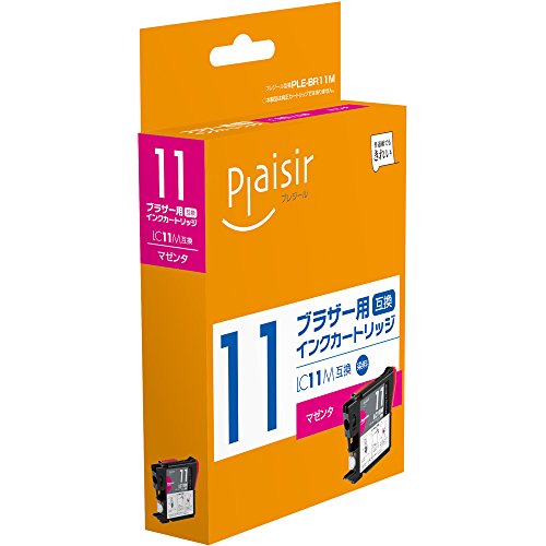 Amazon.co.jp: プレジール 互換インクカートリッジ BROTHER マゼンタ