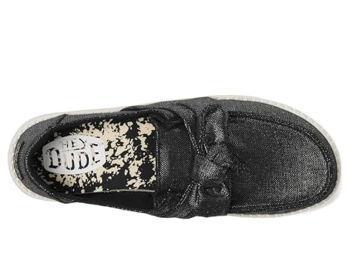 HEYDUDE Women's Wendy Bow Shimmer Loafer2