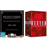 Six Feet Under - Die komplette Serie (25 Discs) (exklusiv bei Amazon.de) & Dexter - Die komplette Serie (35 Discs)