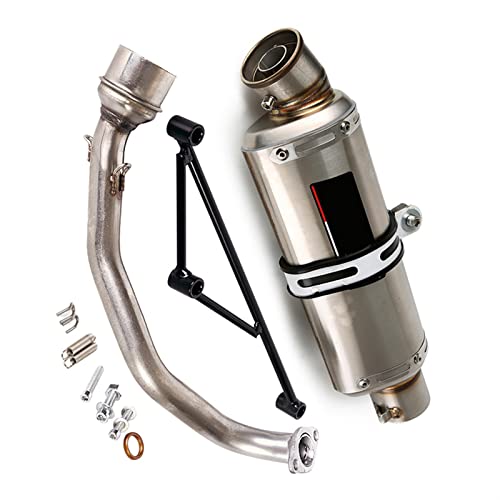 Pot d'échappement 51mm inox pour rouler en ville avec Yamaha GY6