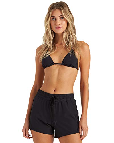 Billabong Women's Volley Boardshort, Black Pebble, XL