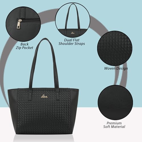 Image of Lavie Women's Bot Tula Tote Handbag | Tote Bag for Work | Ladies Purse | Stylish Shoulder Bag | Gift for Women