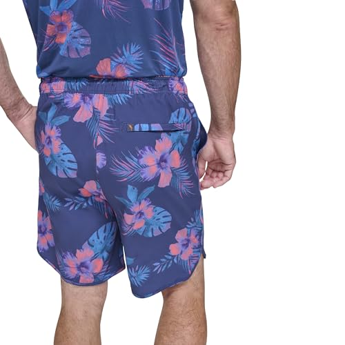 Margaritaville Men's Standard Island Reserve Hibiscus Print Swim Trunk4