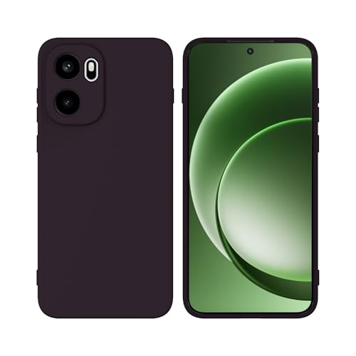 Image of FIRST MART Matte Silicone Back Cover for OnePlus 15R - Purple