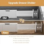 KABUM Upgrade Adjustable Drawer Divider Organizer(2.8 * 11.7-18.5") - Image 5