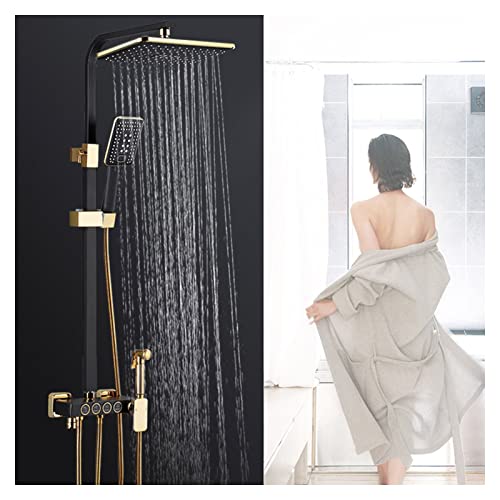Pommeau de douche à effet pluie réglable pour une thalasso à la maison