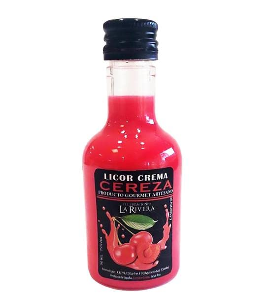 LICOR CREMA DE CEREZA LOTE 25 UNIDADES.Recuerdos. Detalles de Bodas, mi primera Comuniones, Bautizos, Cumpleaños.