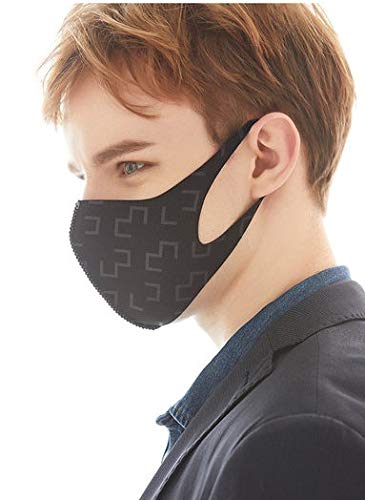 Preisvergleich Produktbild LeMASKA Designer-Gesichtsschutz, Signature Black, m