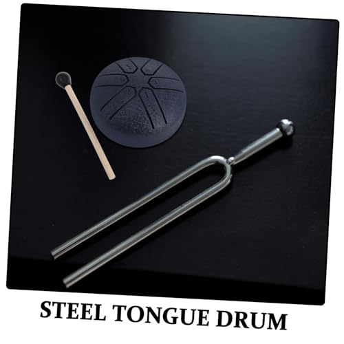Mini steel tongue drum compacto para yoga y meditación miniatura 3