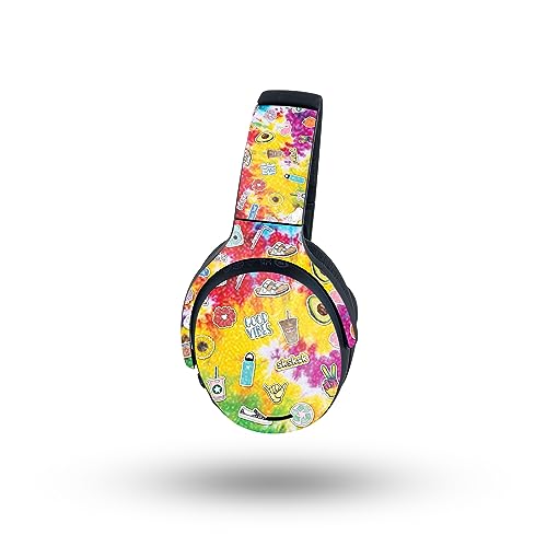 Image of MightySkins Glossy Glitter Skin Compatible with Skullcandy Crusher ANC 2 - VSCO4 | Protective, Durable High-Gloss Glitter Finish | Easy to Apply, Remove, and Change Styles