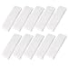 Mallofusa ® 10 PCS Cotton Sports Basketball Headband / Sweatband Head Sweat Band/brace Gift Party Outdoor Activities (White)