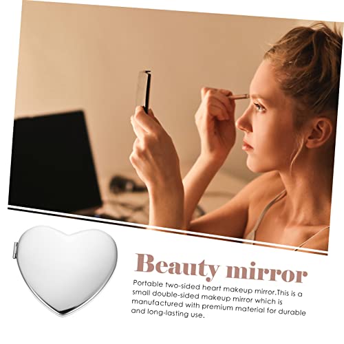 Miroir de maquillage pliable double face pour corriger les reflets flous - 8