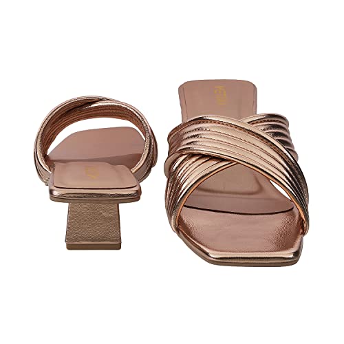 Image of Metro Women's Mule Fashion Block-heel Sandal