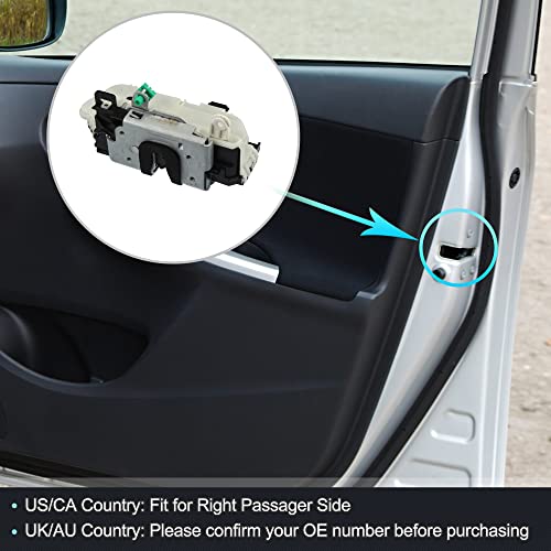 Image of X AUTOHAUX Power Door Lock Actuator Motor Front Left Driver Side for Ford Focus 2008-2011 for Ford Explorer 2011-2019 9S4Z-5421813-A
