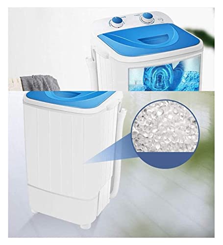 ZHZHUANG Kleine Waschmaschine Single Barrel Dehydration Semiautomatic Home Use Schuh Waschmaschine Geeignet Für Wohnungen, Studentenwohnheim/Blau - Image 7