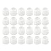 Shepherd Hardware 8753E Leg Tips 3/4-Inch Inside Diameter Rubber Chair Leg Caps, 24 Pack, White