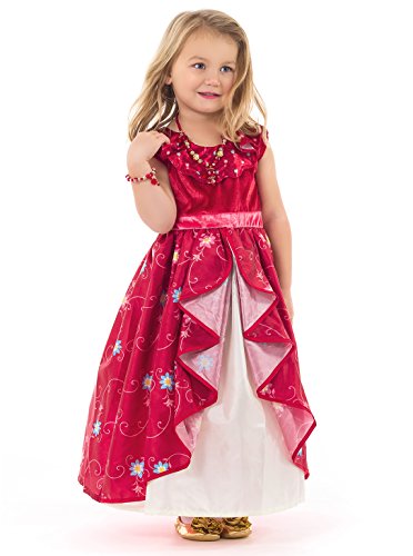 Vestido de princesa Little Adventures talla mediana miniatura 6