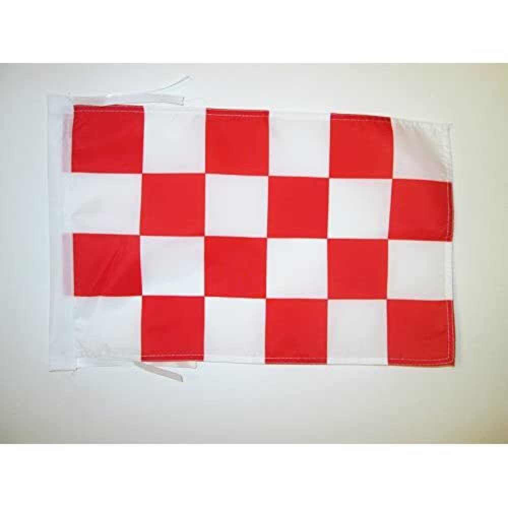 AZ FLAG Bandera de la Ciudad DE Barcelona 45x30cm - BANDERINA BARCELONESA 30 x 45 cm cordeles — view 157