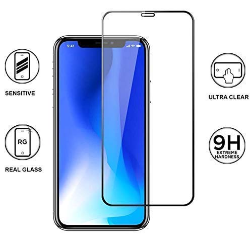 Image of DD SON (BLACK 11D Tempered Glass for Iphone X /XS /11 pro (11D) - Full edge to edge coverage