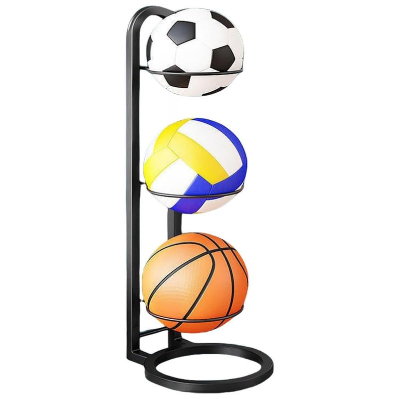 Rangement équipements sportifs et ballons de basket en acier