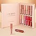 Zhiaek 12 Piezas Labiales Mate Larga Duracion Pintalabios Permanente Pinta Labios Larga...