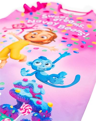 A FOR ADLEY Super Cute and Cozy Jammies, Now You Can Show Your Love For Adley While You Sleep or Just a Nice Pajama Day. (Navey Beans, 8)4