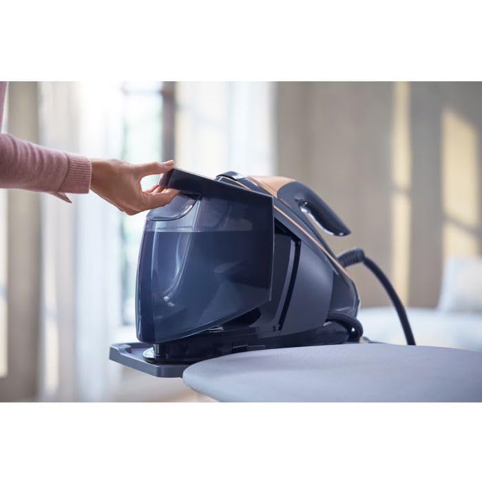 Centrale vapeur Philips PerfectCare série 9000 PSG9050/20, 3100 W, 9 bar, semelle SteamGlide Elite, Arrêt automatique, Verrou de sécurité
