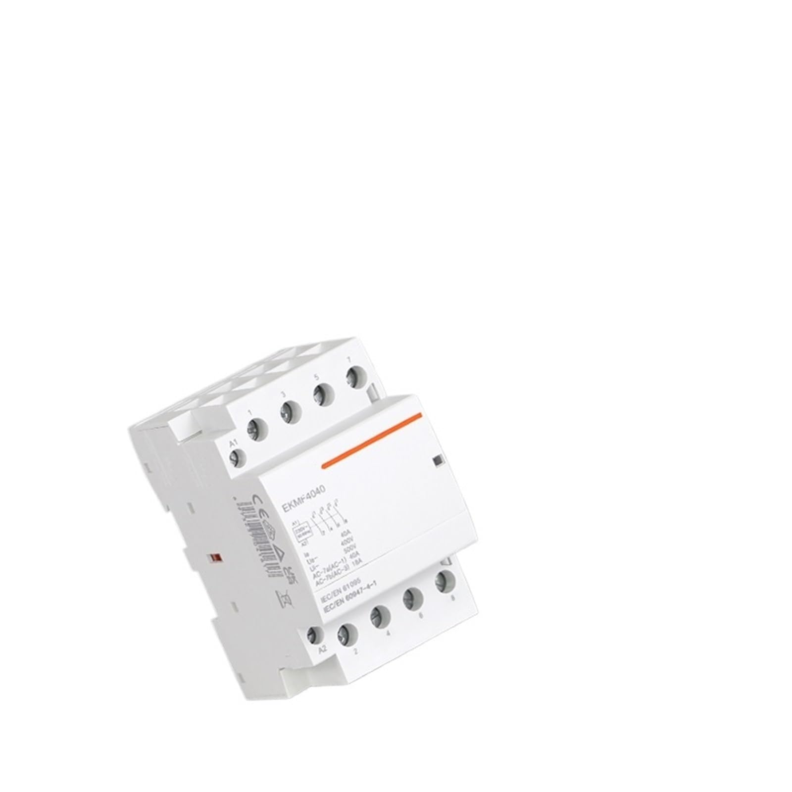 1 szt. 2P 4P 230 V 380 V 380 V Automatyczny stycznik modułowy trójfazowy 25A 40A 63A 2NO 2NC 4NO Din Rail(25A, 2NO2NC)