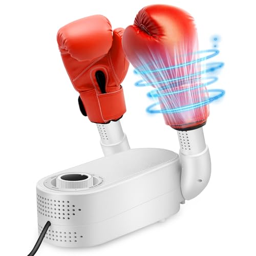 Boxing Glove Dryer with Intelligent Timer, Constant Temperature Punching Gloves Dryer for Kids and...