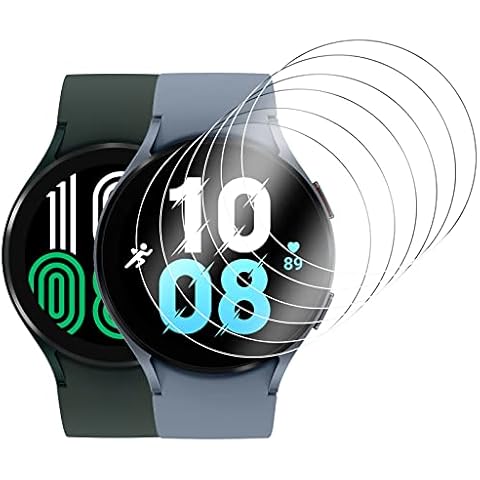 Hianjoo 6-Pack Tempered Glass Compatible with Samsung Galaxy Watch 5 40mm /Watch 4 40mm, Screen Protectors Replacement for Samsung Galaxy Watch 5/Watch 4 40mm Cover