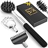 TUKUOS Telescoping Back Scratcher with 4Pcs Detachable Scratching Heads Gifts for Men Back Scratcher for MenDadWomen
