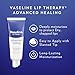 Vaseline Lip Therapy Advanced Healing 3-Pack – White Petroleum Moisturizing Lip Balm for Extremely Dry Lips, 0.35 Oz Ea
