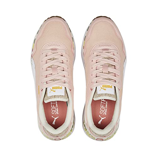 PUMA PUMA Women's Low-Top Sneaker, Rose Dust White Pristine, 9.5