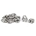 Aexit M5 304 Chain & Rope Fittings Stainless Steel U-Shape Bolt Saddle Clamp Cable Clip for Wire Wire Rope Clips Rope 10PCS