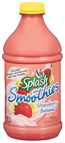 V8 Splash Smoothies Strawberry Banana, 46 oz. Bottle
