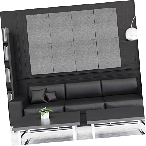 UPKOCH 12Pcs Soundproof Acoustic Panels para Ktv para Absorción de Sonido, Tablas para Reducción de Ruido, Azulejos para Pared para Estudios de Grabación y Teatros en Casa miniatura 5