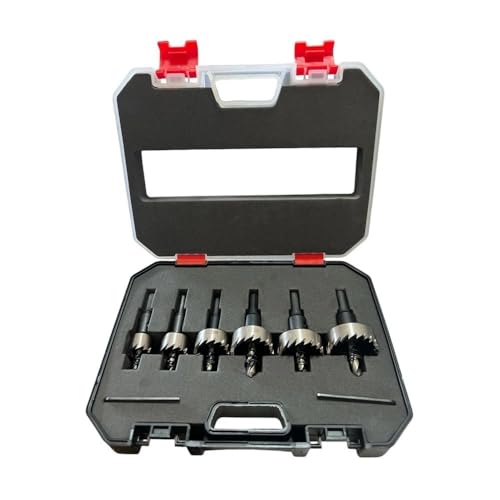 Kovalmax® Set 6 frese a tazza fresa in metallo duro per ferro alluminio 16 20 25 30 35 mm