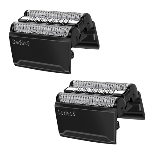 Afeitadora Electrica Hombre Reemplazo Series 5, Afeitado para Braun Series 5 Cabezales de Afeitadora - Cabezal de Recambio para Afeitadora Eléctrica (52B)