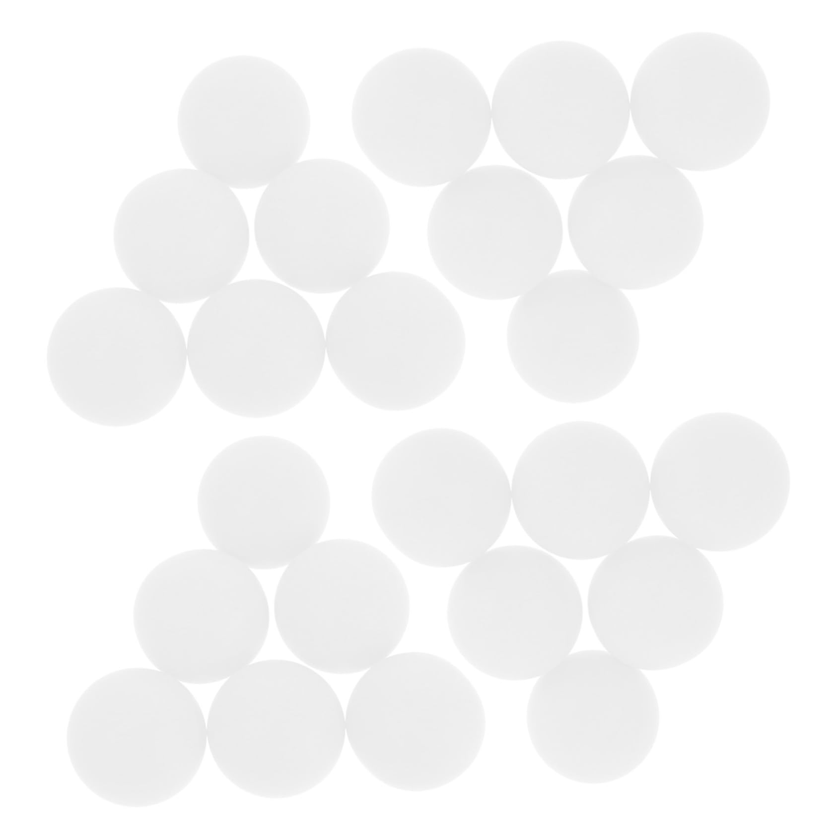 BESTonZON 100pcs Table Tennis Balls for Competition Training Durable Plastic Small Balls for Skill Development for Students Enhance Control Accuracy Pong