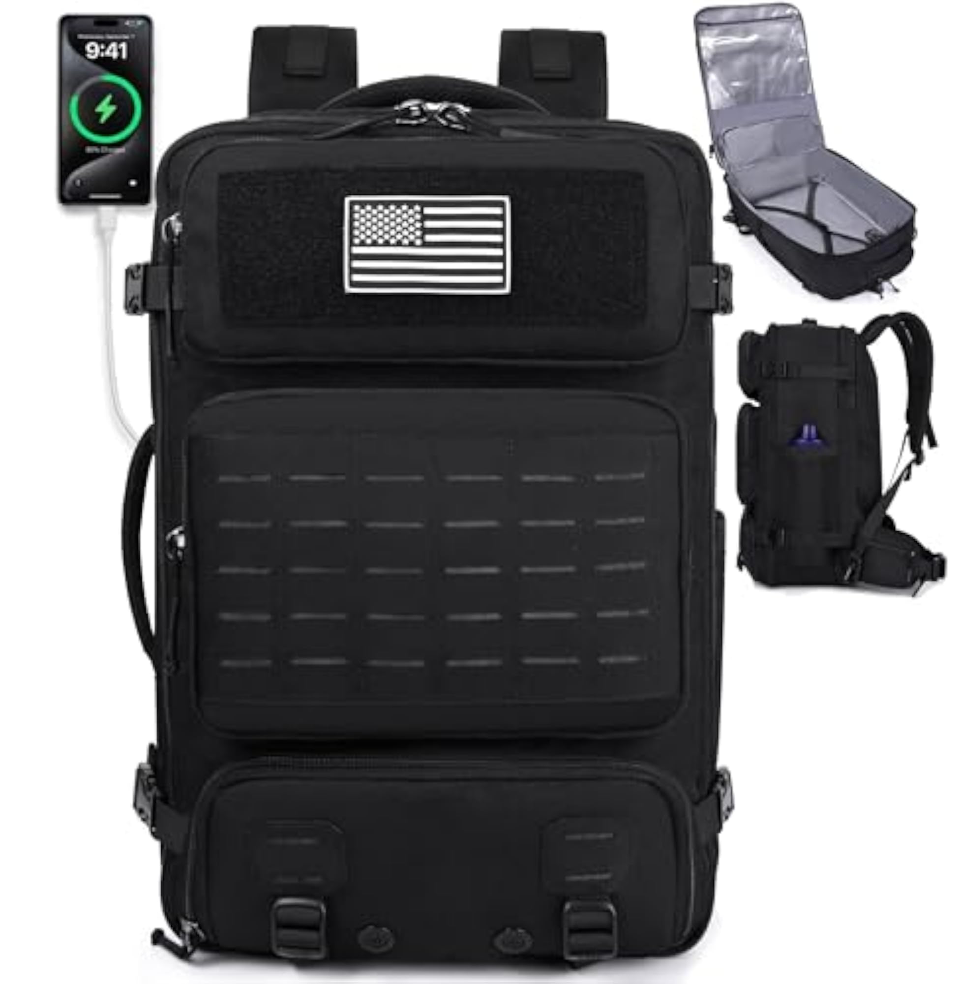 Men's Travel Backpack 40L, TSA Approved Carry On