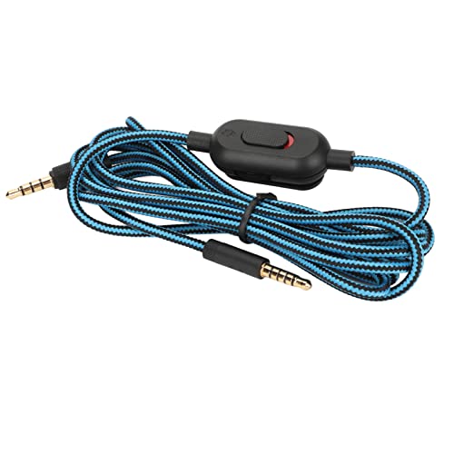 Câble de remplacement pour casque G Pro X Logitech, cordon audio tressé avec volume par Cuifati