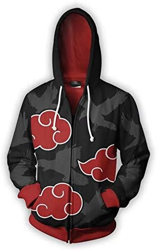 Naruto Sweater / Naruto Jacket Hooded School Uniform / cosplay Naruto Casual Hoodie - 3D Pullover Apparel