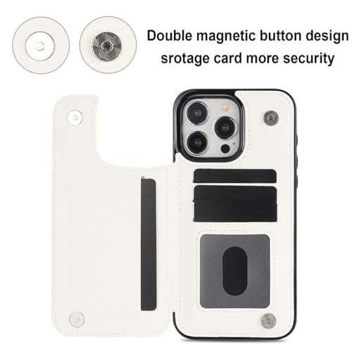 Étui iPhone 11 portefeuille marron, protection clapet et support