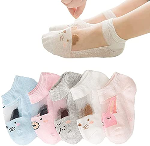 Baby Toddler Girls Boys Summer Mesh Thin Socks Kids Soft Cotton No Show Low Cut Socks