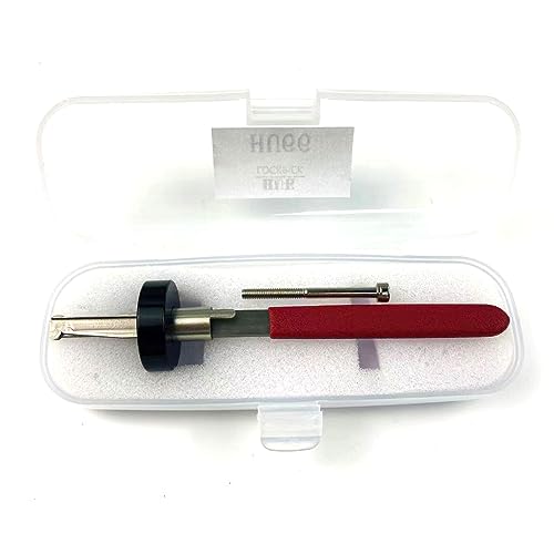 QiDAi HU66 - Ferramenta de seleção de bloqueio de carro de abertura rápida, palhetas e reparação de fechadura de ranhura interna HU66 (uma ferramenta)