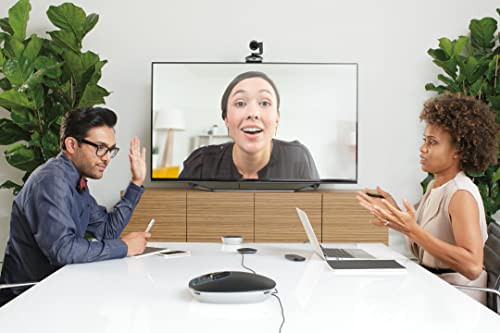 Group, Sistema di videoconferenza, Full HD 1080p, messa a fuoco automatica, USB, Skype for Business, Teams, Zoom, Fuze, Hangouts Meet, hardware, Cortana, Cisco Jabber, laptop/PC/Mac - Nero - Webcam - Immagine 6