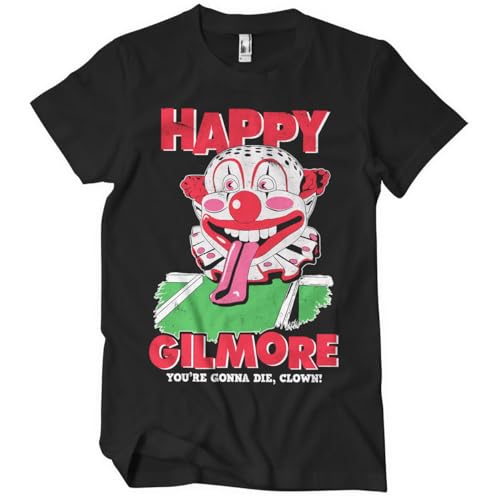 T-shirt Happy Gilmore You're Gonna Die Clown idéal pour vos sorties décontractées