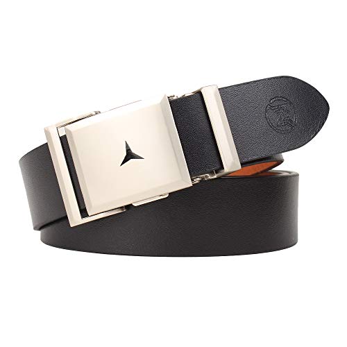Image of ZORO Genuine Leather Belt for Men | Formal /Casual | Black