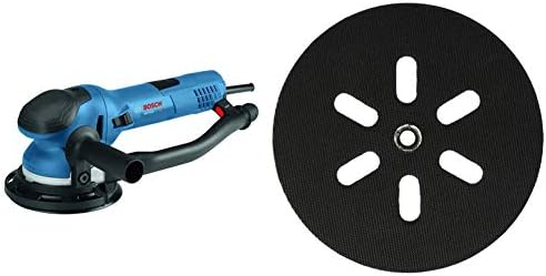 Bosch Power Tools - GET75-6N - Electric Orbital Sander, Polisher - 7.5 Amp, Corded, 6"" Disc Size - features Two Sanding and RS6046 Hard Hook-&-Loop Sander Backing Pad